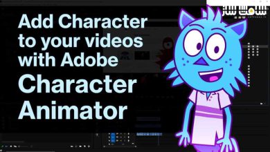 آموزش افزودن کاراکتر به ویدیو ها با Adobe Character Animator