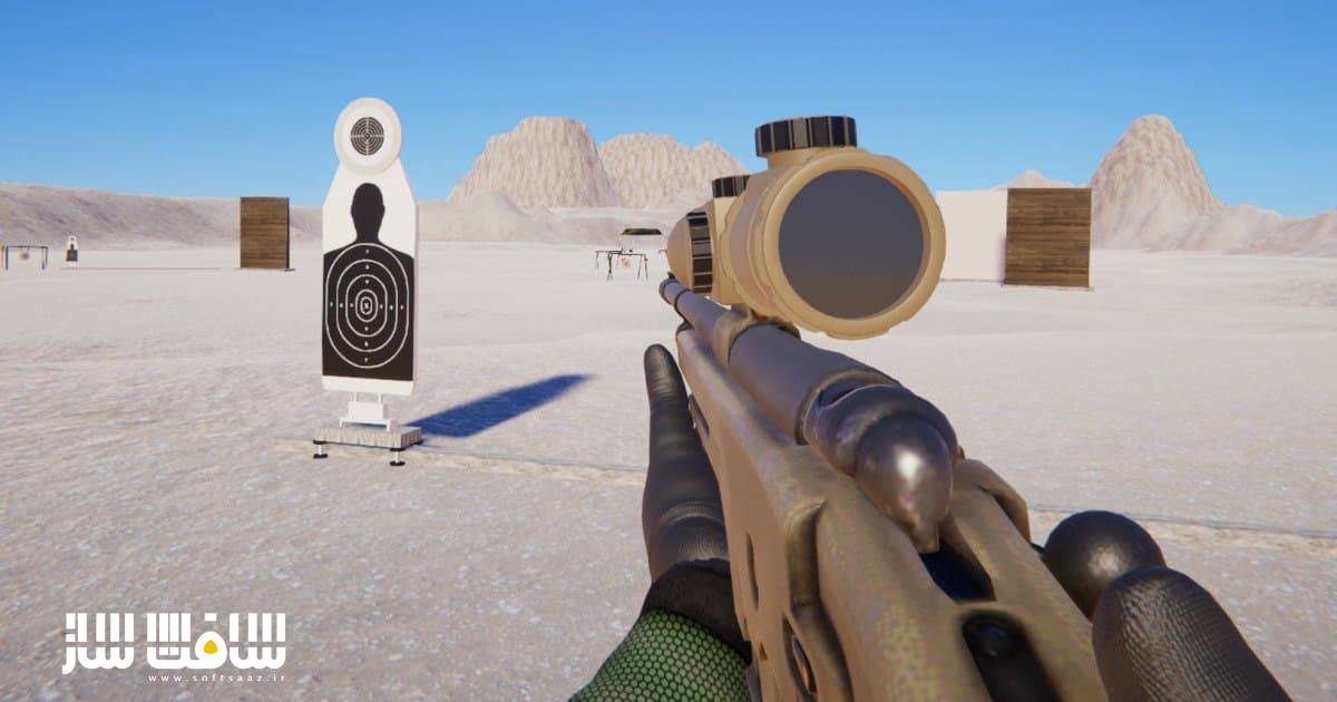 دانلود پروژه Realistic Sniper and Ballistics System v1.1 برای یونیتی