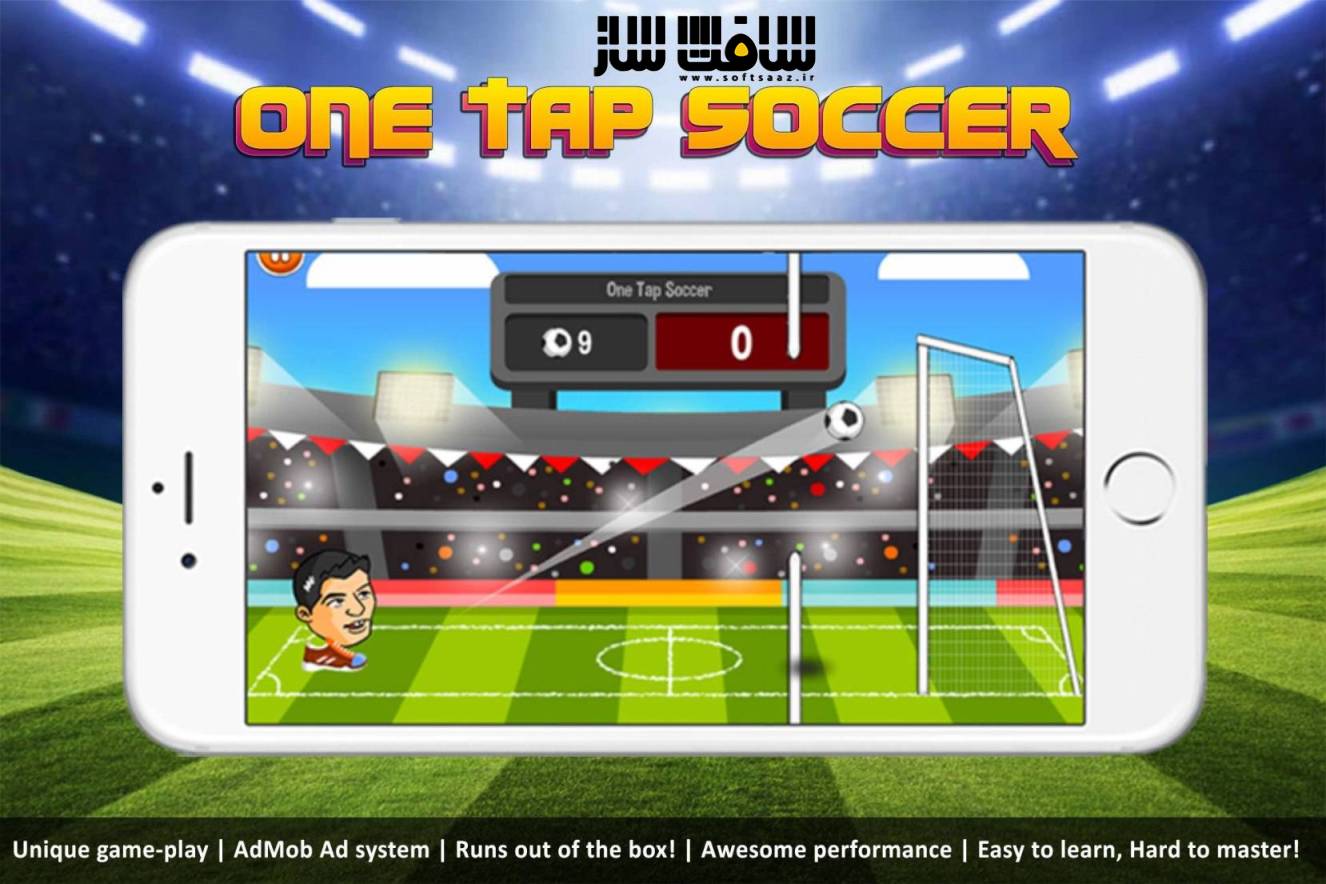 دانلود پروژه One Tap Soccer v1.2 برای یونیتی