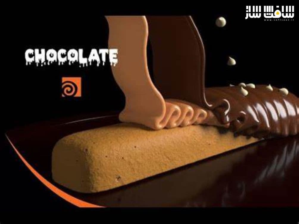 آموزش ریختن شکلات با Houdini Flip