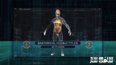 دانلود پروژه عناوین آناتومیک HUD UI برای افترافکت