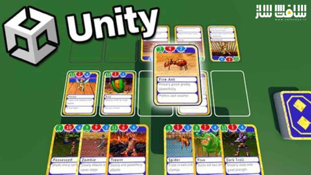 آموزش ایجاد بازی کمبات کارت با Unity و سی شارپ | سافت ساز