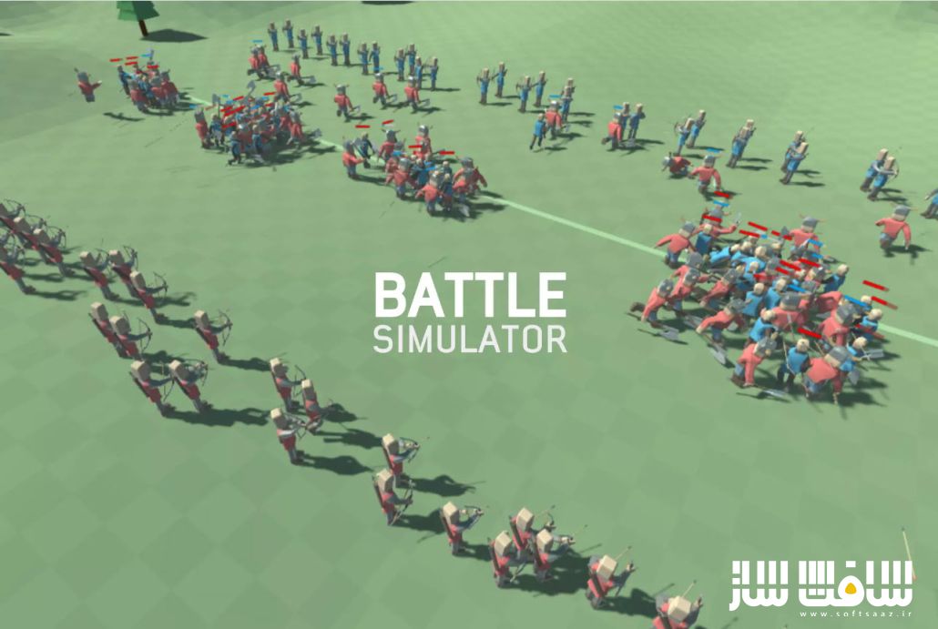 دانلود پروژه Battle Simulator برای یونیتی