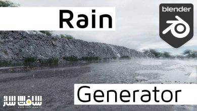 دانلود پلاگین Rain Generator برای بلندر