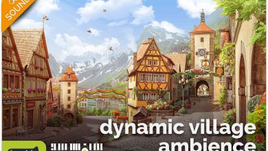 دانلود پروژه Dynamic Village Ambience v1.0 برای یونیتی