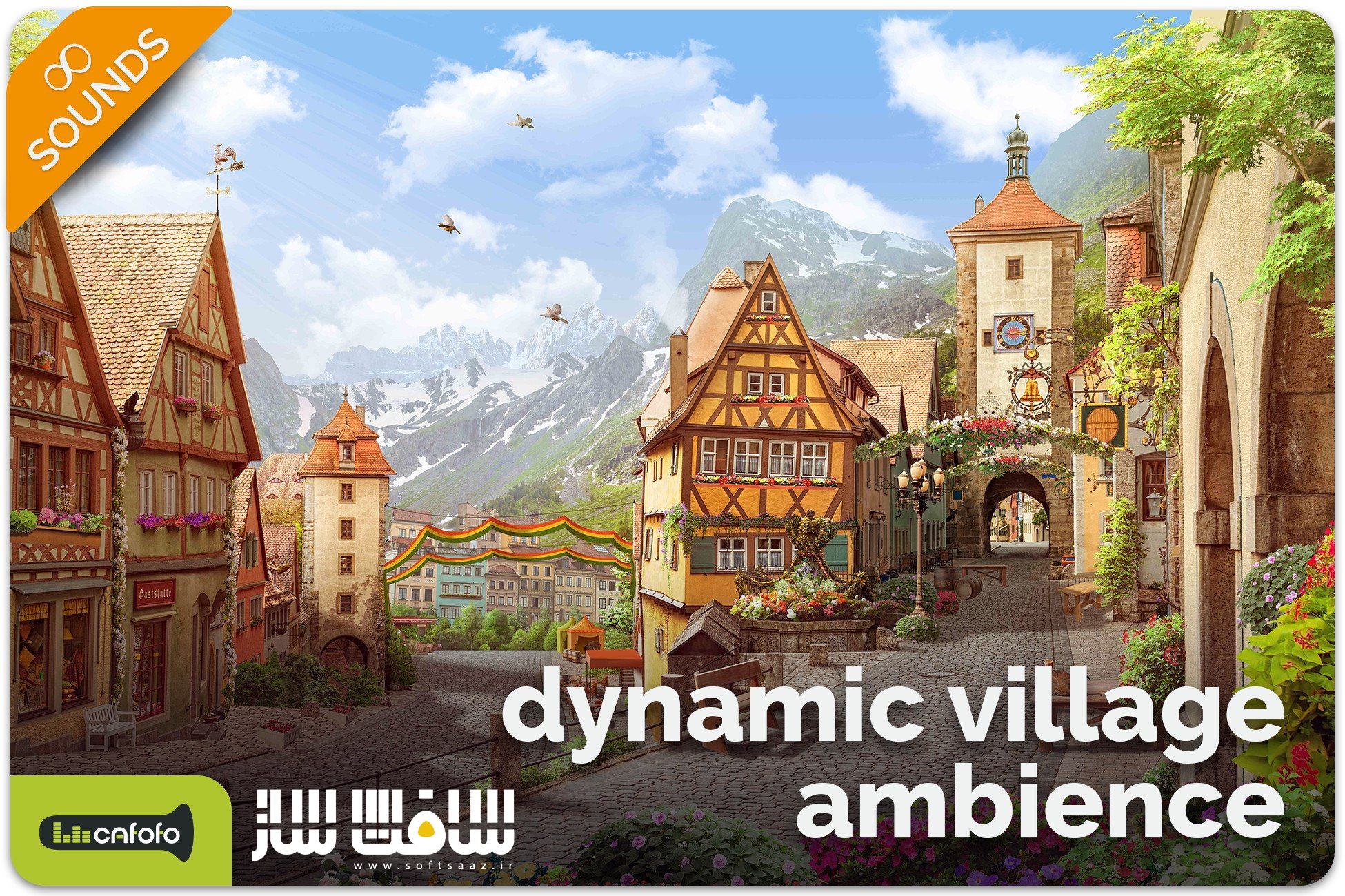 دانلود پروژه Dynamic Village Ambience v1.0 برای یونیتی