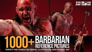 دانلود بیش از 1000 تصویر رفرنس کاراکتر Barbarian از Grafit Studio