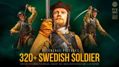 دانلود بیش از 320 تصویر رفرنس سربازهای سوئدی از Grafit Studio