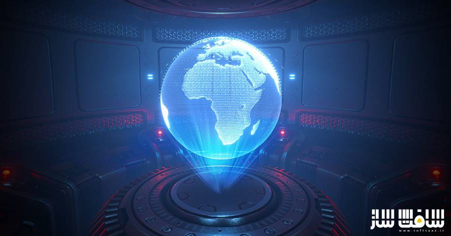دانلود پروژه Sci Fi Hologram Shader برای یونیتی