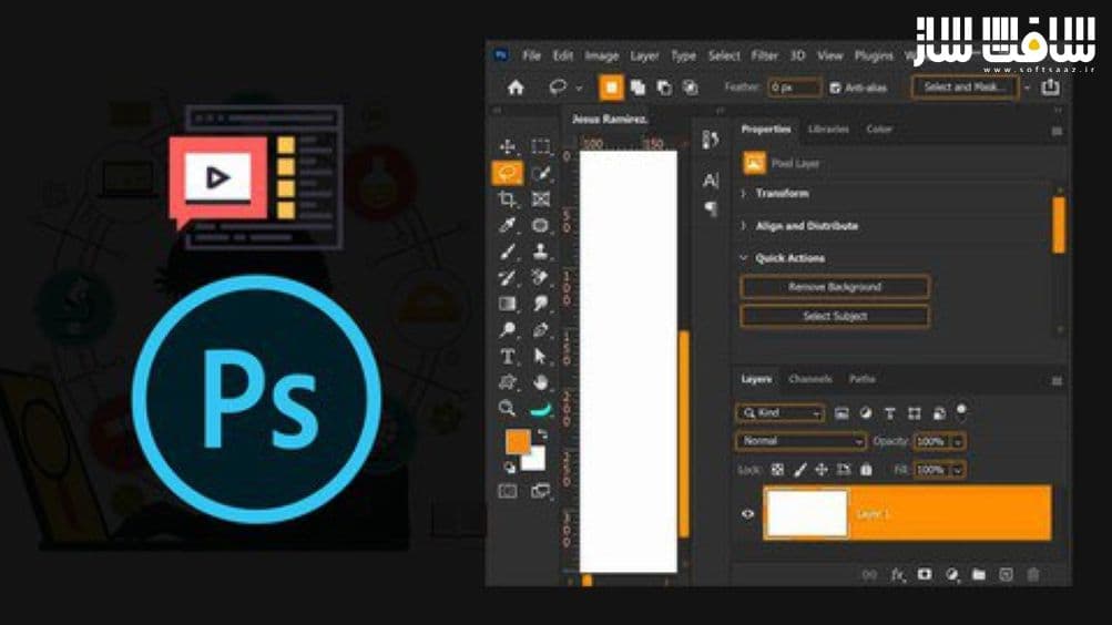 آموزش اصول استفاده از نرم افزار Adobe Photoshop