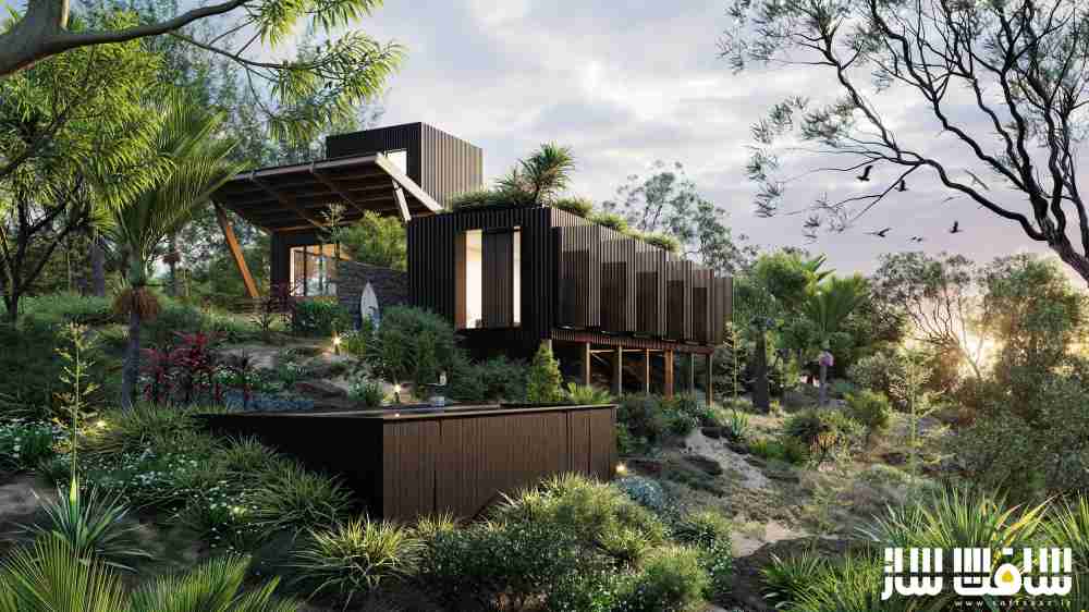 دانلود مدل سه بعدی گیاهان خانه و باغ نیوزیلند