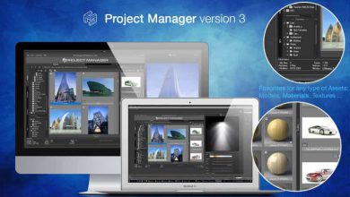 دانلود پلاگین Project manager برای 3ds Max