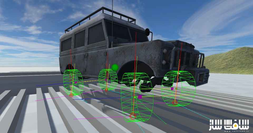 دانلود پروژه Wheel Controller 3D برای یونیتی