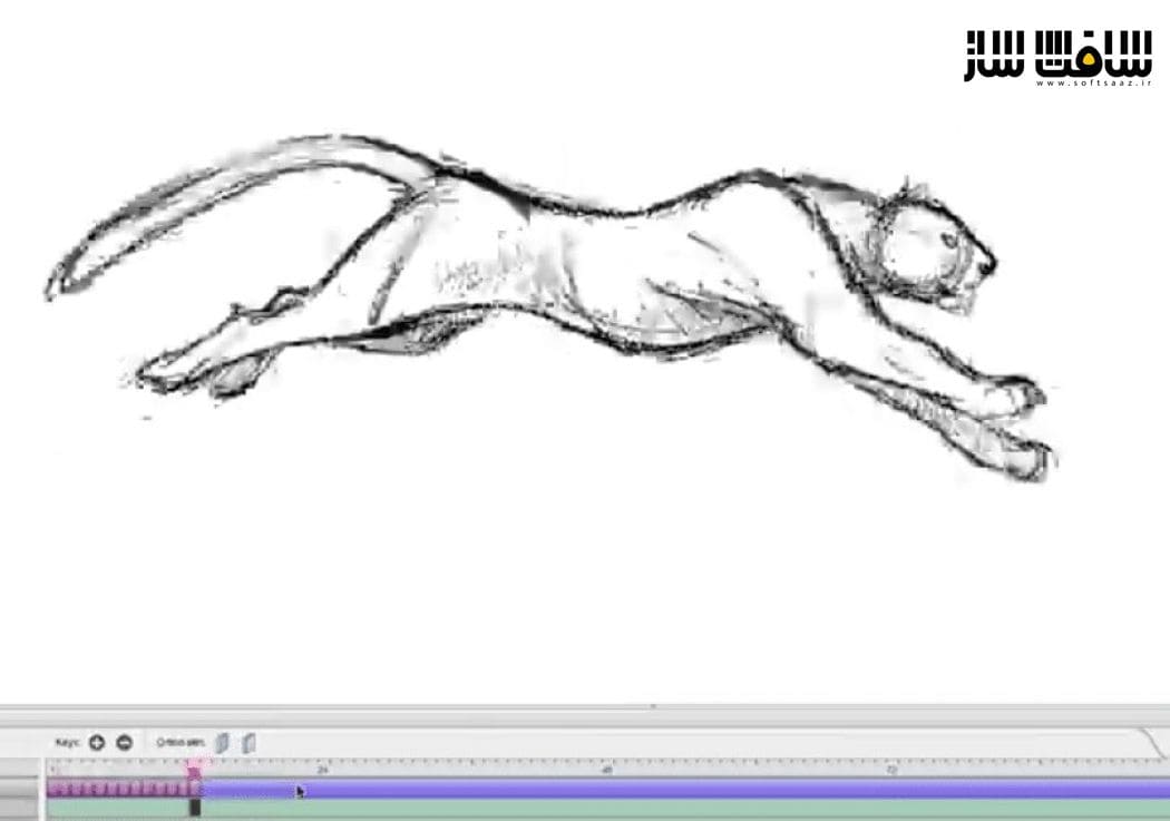 آموزش نحوه انیمیت سیکل دویدن حیوان چهار پا با Aaron Blaise