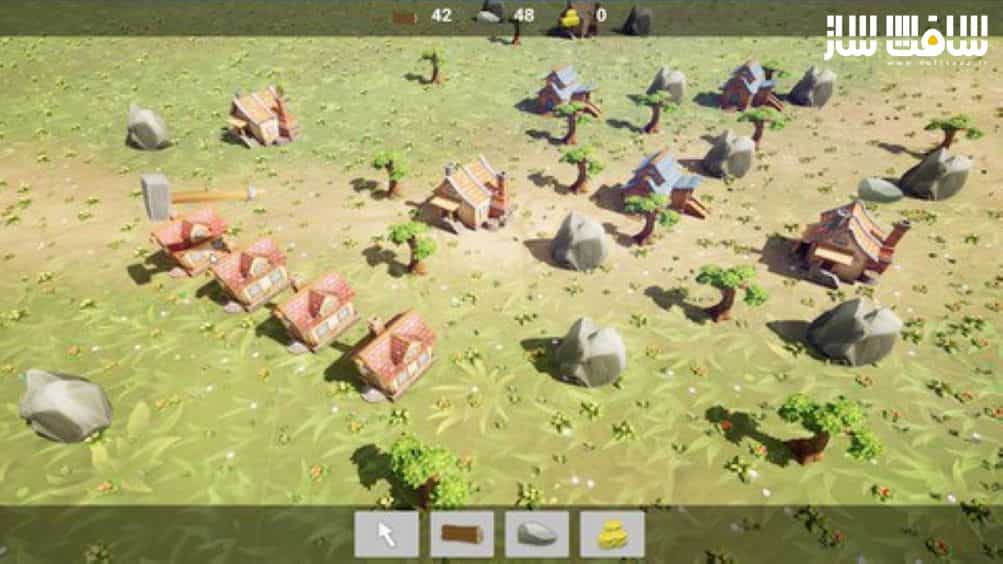 آموزش Unreal Engine 5 برای مبتدیان : ساخت یک بازی کوچک