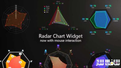 دانلود پروژه RadarChart Widget برای آنریل انجین