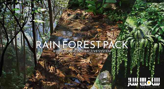 دانلود پروژه جنگل بارانی برای آنریل انجین