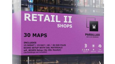 دانلود wParallax Retail 2 - یک کلیک داخلی برای آرک ویز