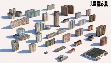 دانلود پکیج مدل های سه بعدی ساختمان های روسیه