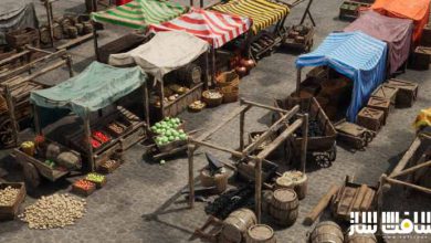 دانلود پروژه بازار قرون وسطی برای آنریل انجین