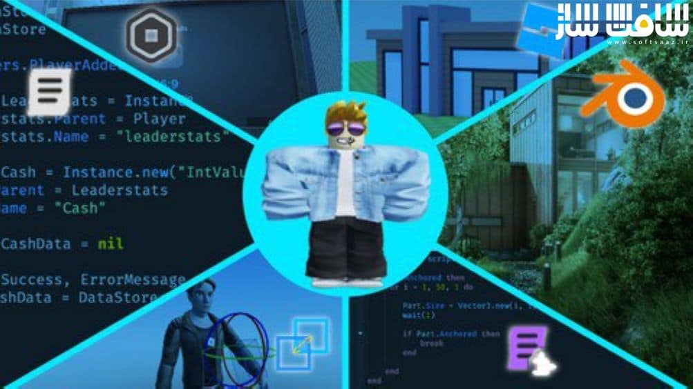 مسترکلاس کامل 2023 نرم افزار Roblox Studio