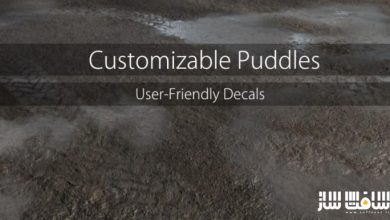 دانلود پروژه Customizable Puddles برای آنریل انجین