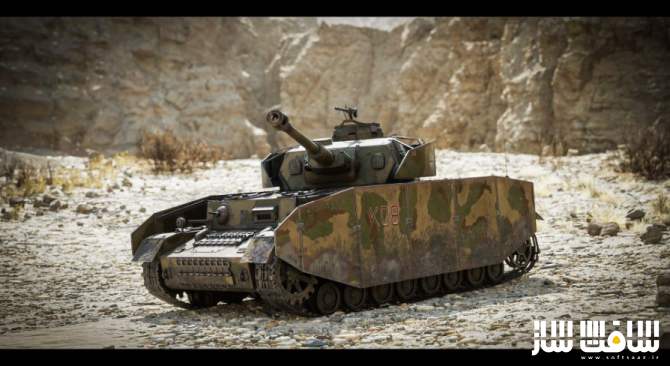 دانلود پروژه WW2 Tank - PZ IV برای آنریل انجین