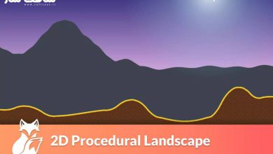 دانلود پروژه 2D Procedural Landscape برای یونیتی