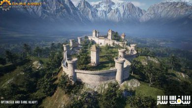 دانلود پروژه قلعه قرون وسطایی مدولار برای آنریل انجین