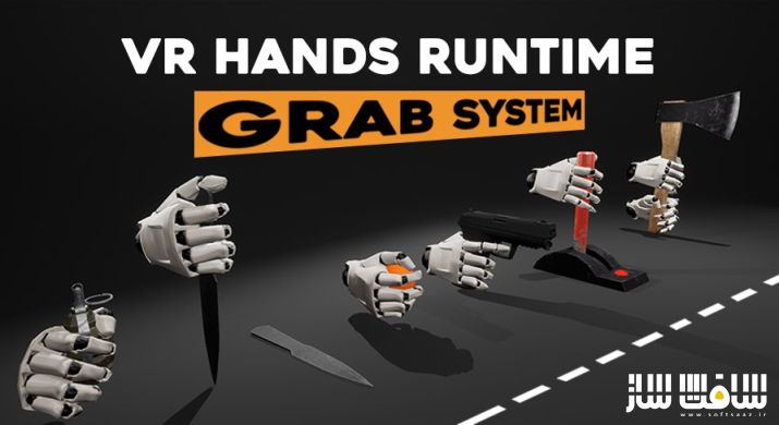 دانلود پروژه VR Hands Grab System برای آنریل انجین