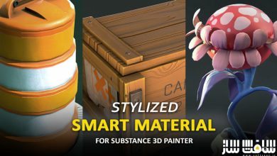 دانلود اسمارت متریال های Stylized برای Substance 3D Painter نسخه 2.0