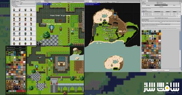 دانلود پروژه RPG Map Editor برای یونیتی 