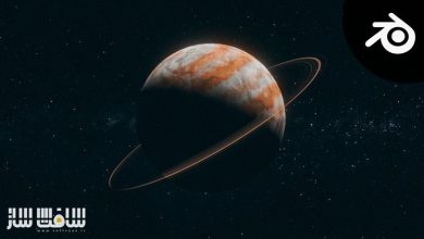 آموزش ایجاد سیارات رویه ایی در بلندر Blender