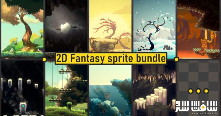 دانلود پروژه 2D Fantasy sprite bundle برای یونیتی