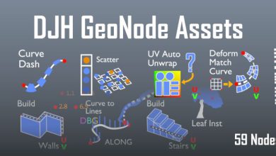 دانلود پلاگین GeoNode Assets Addon برای بلندر