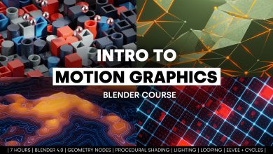 مقدمه ایی بر موشن گرافیک در بلندر Blender از Ducky 3D