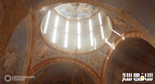 دانلود پروژه کلیسای ارتدکس شرقی بیزانس برای آنریل انجین
