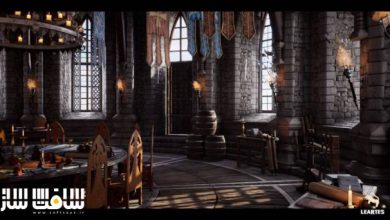 دانلود پروژه فضای داخلی قلعه قرون وسطایی برای آنریل انجین