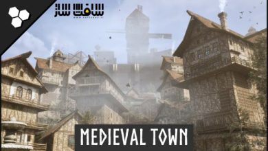 دانلود پروژه شهر قرون وسطی مدولار برای آنریل انجین