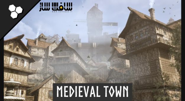 دانلود پروژه شهر قرون وسطی مدولار برای آنریل انجین
