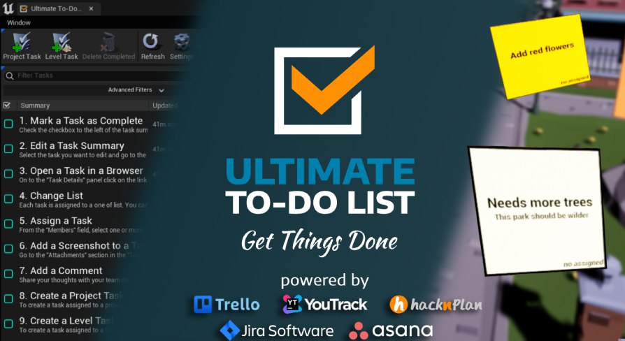 دانلود پروژه Ultimate To-Do List برای آنریل انجین