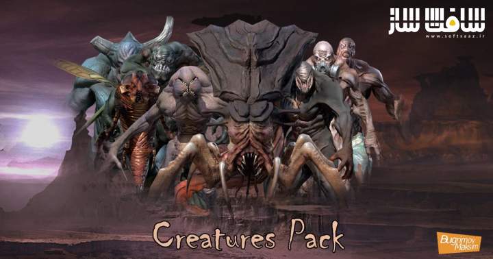 دانلود پروژه PBR Creatures Pack برای یونیتی