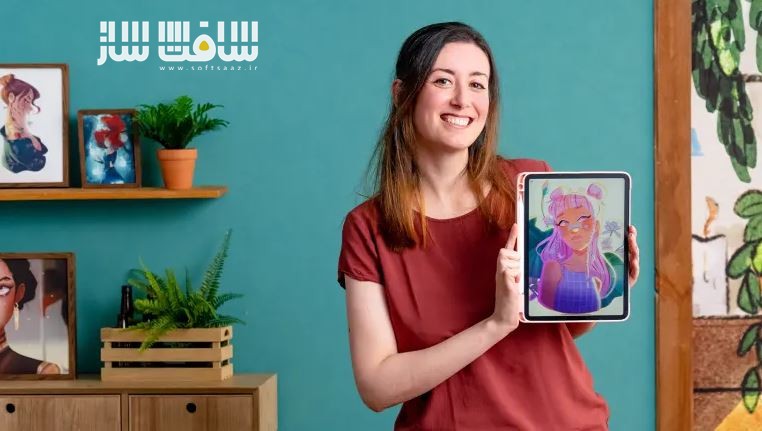 آموزش طراحی پرتره های کاراکتر به سبک کارتونی با Procreate