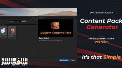 دانلود پروژه Content Pack Generator برای آنریل انجین