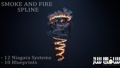 دانلود پروژه Smoke and Fire Spline برای آنریل انجین