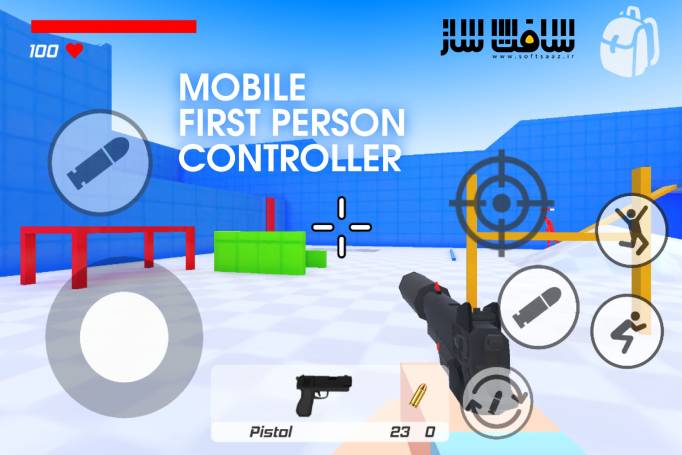 دانلود پروژه Advanced Mobile First Person Controller برای یونیتی