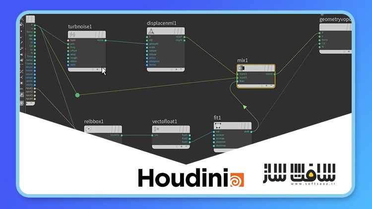 آموزش شروع کار با شبیه سازی VOP در Houdini 