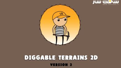 دانلود پروژه Digable 2D Terrain برای یونیتی