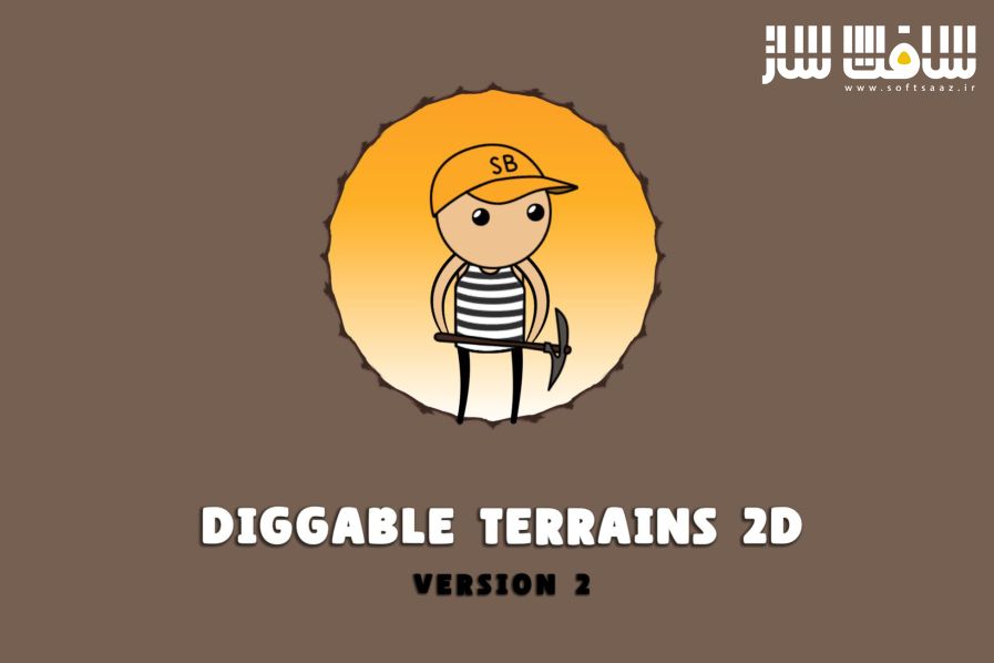 دانلود پروژه Digable 2D Terrain برای یونیتی