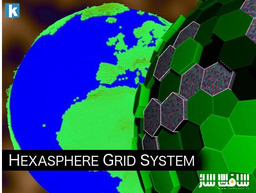 دانلود پروژه Hexasphere Grid System برای یونیتی